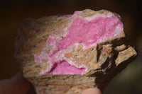 Natural Pink Salrose Cobaltion Dolomite Specimens x 6 From Kakanda, Congo