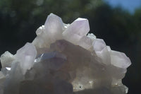 Natural Jacaranda Amethyst Clusters  x 2 From Mumbwa, Zambia - Toprock Gemstones and Minerals 