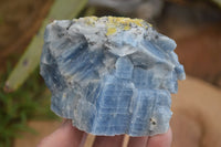 Natural New Sky Blue Calcite Specimens  x 6 From Spitzkoppe, Namibia - Toprock Gemstones and Minerals 