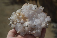 Natural Large Window Amethyst Brandberg Crystal Clusters x 2 From Brandberg, Namibia