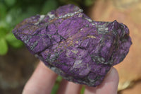 Natural Metallic Purpurite Cobbed Specimens  x 6 From Erongo, Namibia - Toprock Gemstones and Minerals 