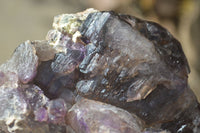 Natural Large Window Amethyst Brandberg Crystal Clusters x 2 From Brandberg, Namibia