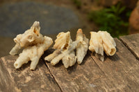 Natural Drusi Quartz Coated Calcite Pseudomorph Specimens  x 12 From Alberts Mountain, Lesotho - TopRock