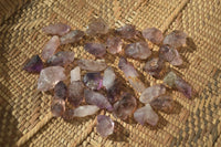 Natural Window Amethyst Crystals  x 70 From Chiredzi, Zimbabwe