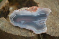 Polished Banded River Agate Nodules  x 6 From Zimbabwe - Toprock Gemstones and Minerals 