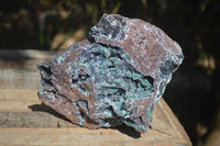 Natural Drusy Coated Malachite On Dolomite Specimen x 1 From Likasi, Congo - Toprock Gemstones and Minerals 