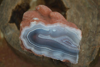 Polished Banded River Agate Nodules  x 6 From Zimbabwe - Toprock Gemstones and Minerals 