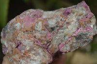 Natural Salrose Cobaltion Dolomite Specimens x 3 From Kakanda, Congo