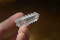 Polished Semi Optic Clear Quartz Jewellery Points x 35 From Madagascar