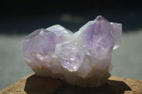 Natural Jacaranda Amethyst Clusters x 2 From Mumbwa, Zambia - TopRock