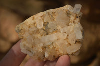 Natural Mixed Selection Of Quartz Clusters  x 12 From Madagascar