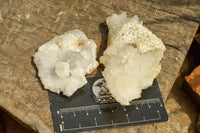 Natural Rare Mountain "Snow" Quartz Specimens  x 15 From Alberts Mountain, Lesotho - TopRock