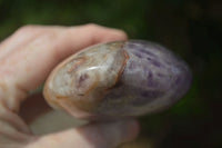 Polished Dream Amethyst Standing Free Forms  x 4 From Madagascar - Toprock Gemstones and Minerals 