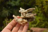 Natural Drusi Quartz Coated Calcite Pseudomorph Specimens  x 12 From Alberts Mountain, Lesotho - TopRock