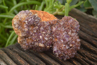 Natural Dark "Amethystos" Amethyst Clusters  x 18 From Kwaggafontein, South Africa - TopRock