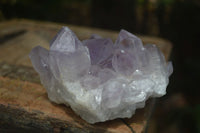 Natural Jacaranda Amethyst Clusters  x 3 From Mumbwa, Zambia - Toprock Gemstones and Minerals 