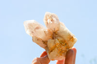 Natural Red Hematoid Phantom Quartz Specimens  x 6 From Karoi, Zimbabwe - TopRock