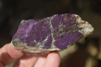 Natural Metallic Purpurite Cobbed Specimens x 12 From Erongo, Namibia