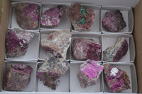 Natural Salrose Cobaltion Dolomite Specimens  x 12 From Kakanda, Congo - TopRock