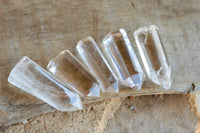 Polished Clear Quartz Crystal Points x 24 From Madagascar - TopRock