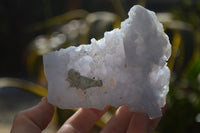 Natural Etched Blue Chalcedony Specimens  x 3 From Nsanje, Malawi