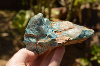 Natural Rough Blue Shattuckite Specimens  x 8 From Namibia - TopRock