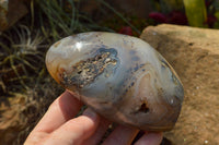 Polished Stunning Dendritic Agate Standing Free Forms  x 3 From Moralambo, Madagascar - TopRock