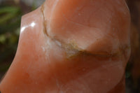 Polished Extra Large Orange Twist Calcite Flame  x 1 From Madagascar