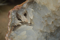 Natural Quartz Crystal Centred Geode Specimen  x 1 From Zululand, South Africa - TopRock