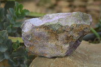 Natural Rough Stichtite & Serpentine Specimens x 2 From Barberton, South Africa