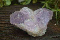 Natural Jacaranda Amethyst Clusters x 2 From Mumbwa, Zambia - TopRock