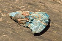 Natural Rough Blue Shattuckite Specimens  x 8 From Namibia - TopRock