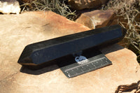 Polished Double Terminated Black Basalt Points  x 2 From Madagascar - TopRock