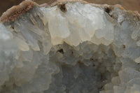 Natural Quartz Crystal Centred Geode Specimen  x 1 From Zululand, South Africa - TopRock