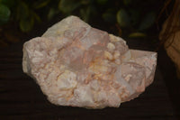 Natural Pineapple Candle Quartz Clusters  x 2 From Madagascar