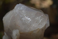 Natural Semi Polished Quartz Crystals x 2 From Angola