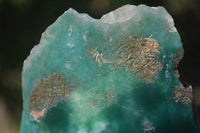 Polished Green Mtorolite / Chrome Chrysoprase Plates  x 2 From Zimbabwe - Toprock Gemstones and Minerals 