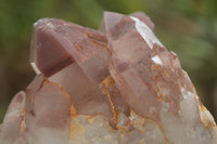 Natural Red Hematoid Quartz Specimens x 3 From Karoi, Zimbabwe - TopRock