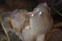 Natural Red Hematoid Phantom Quartz Cluster x 1 From Karoi, Zimbabwe