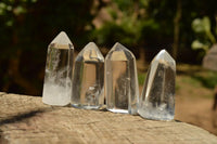 Polished Clear Quartz Crystal Points x 24 From Madagascar - TopRock