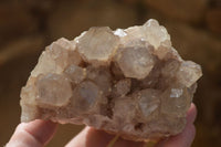 Natural Cascading Smokey Quartz Clusters x 2 From Luena, Congo