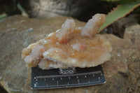 Natural Ametrine & Limonite Spirit Quartz Clusters  x 3 From Boekenhouthoek, South Africa - Toprock Gemstones and Minerals 