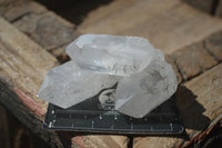 Natural Etched Clear Quartz Crystals  x 14 From Mpika, Zambia - Toprock Gemstones and Minerals 