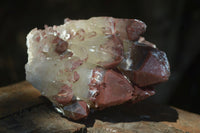 Natural Red Hematite Quartz Crystals & Clusters  x 2 From Karoi, Zimbabwe - Toprock Gemstones and Minerals 