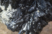 Natural Schorl Black Tourmaline Specimen x 1 From Erongo, Namibia