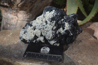 Natural Schorl Black Tourmaline Specimen x 1 From Erongo, Namibia