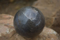 Polished Blue Lazulite Spheres  x 4 From Madagascar - Toprock Gemstones and Minerals 