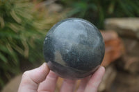 Polished Blue Lazulite Spheres  x 4 From Madagascar - Toprock Gemstones and Minerals 