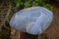 Polished Blue Lace Agate Free Forms  x 2 From Nsanje, Malawi - Toprock Gemstones and Minerals 