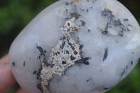 Polished Tourmalinated Quartz Standing Free Forms  x 4 From Namibia - TopRock